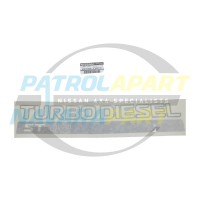 Genuine Nissan Patrol GU Front Door Decal Sticker 4.2 ST