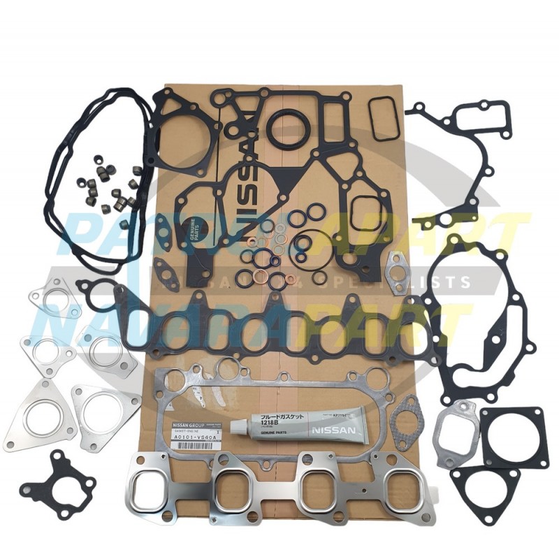 Genuine Nissan Patrol GU ZD30 CR 3.0L Engine Gasket Set 2007 on