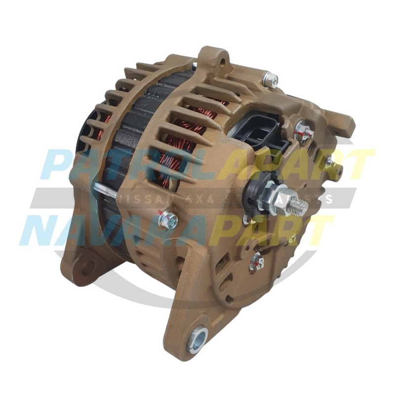 Alternator High Output E-Coated 12V 125Amp Suits Nissan Patrol GU Y61 TD42