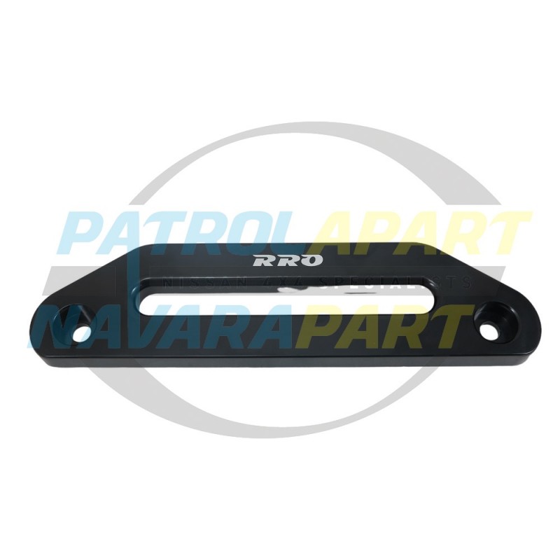 Black Anodised Alloy Offset Hawse Winch Fairlead for Patrol GQ GU