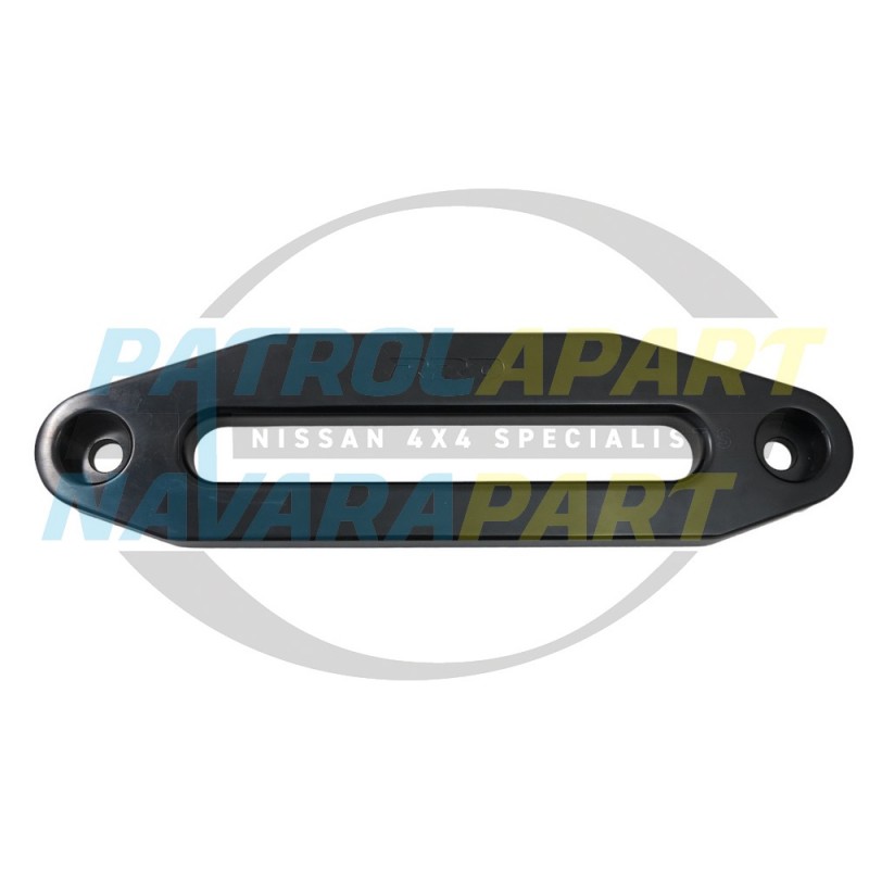 Black Anodised Alloy Hawse Winch Fairlead for 4x4 4WD