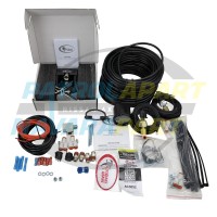 Digital Gauge & Electric Push Switch Air Bag Pump up Kit to suit a wide range or vehicles