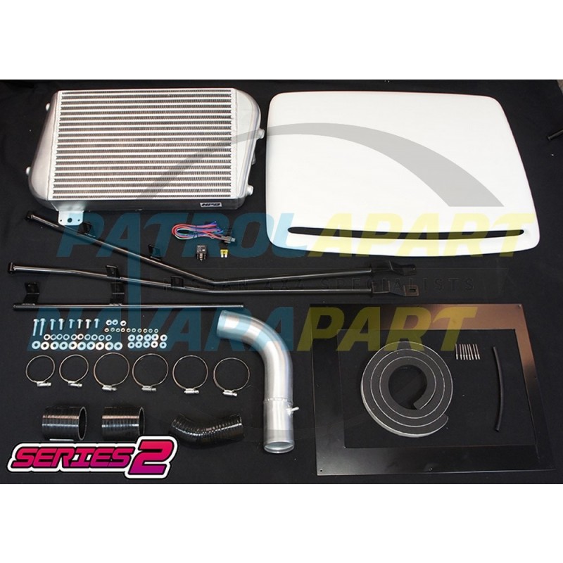 HPD Series 2 Large Intercooler Kit for Nissan Patrol GU Y61 ZD30CR