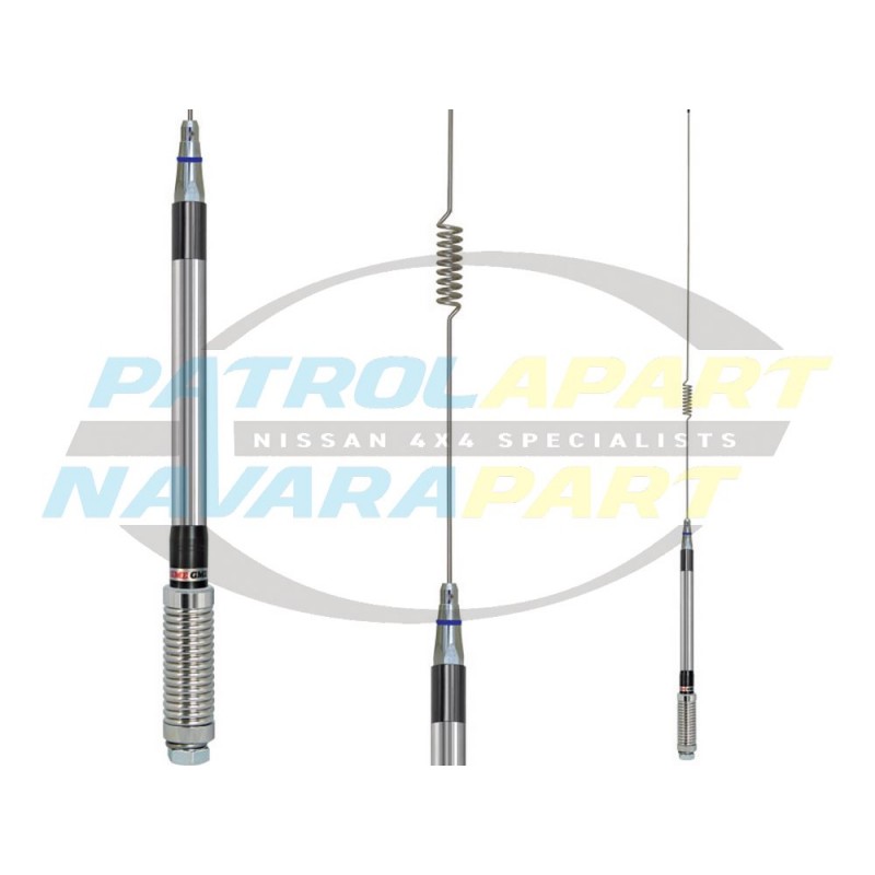 GME Antenna Kit 6.6 dbi with Stainless Steel Whip