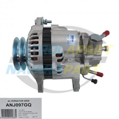 Nissan Patrol Alternator Gen Valeo 80A suits Nissan Patrol GQ Y60 RD28