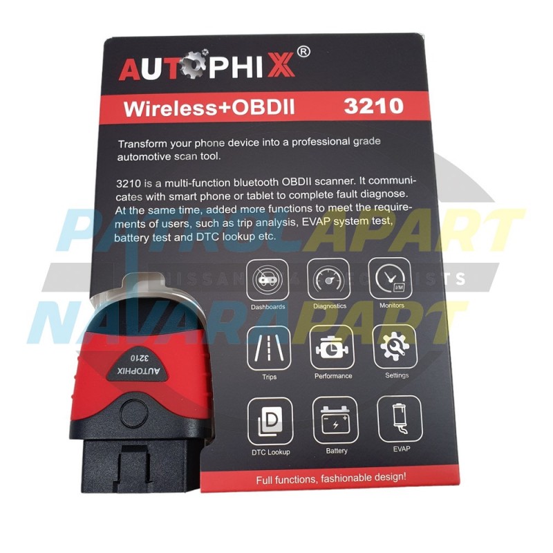 Autophix 3210 Bluetooth Scanner Tool Module OBDII Android & IOS Apple