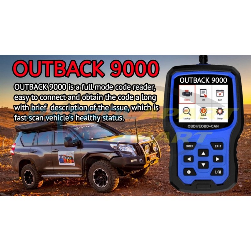 Autophix Outback 9000 OBDII Universal Code Reader / Scanner Tool