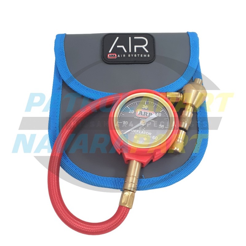 Premium Tyre Deflator by ARB With Analogue Gauge & Chuck 1 PSI Increments