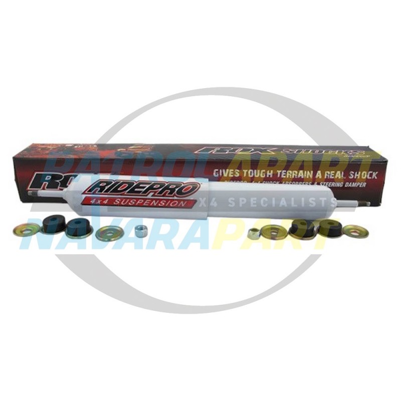 RidePro Steering Damper PIN to PIN suits Nissan Patrol GQ Y60