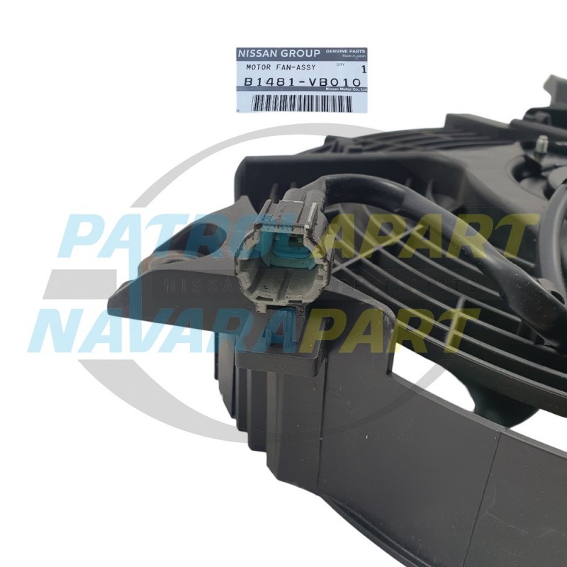 Genuine Nissan Patrol GU Y61 Right Hand 2 Pin Condenser Therm Fan