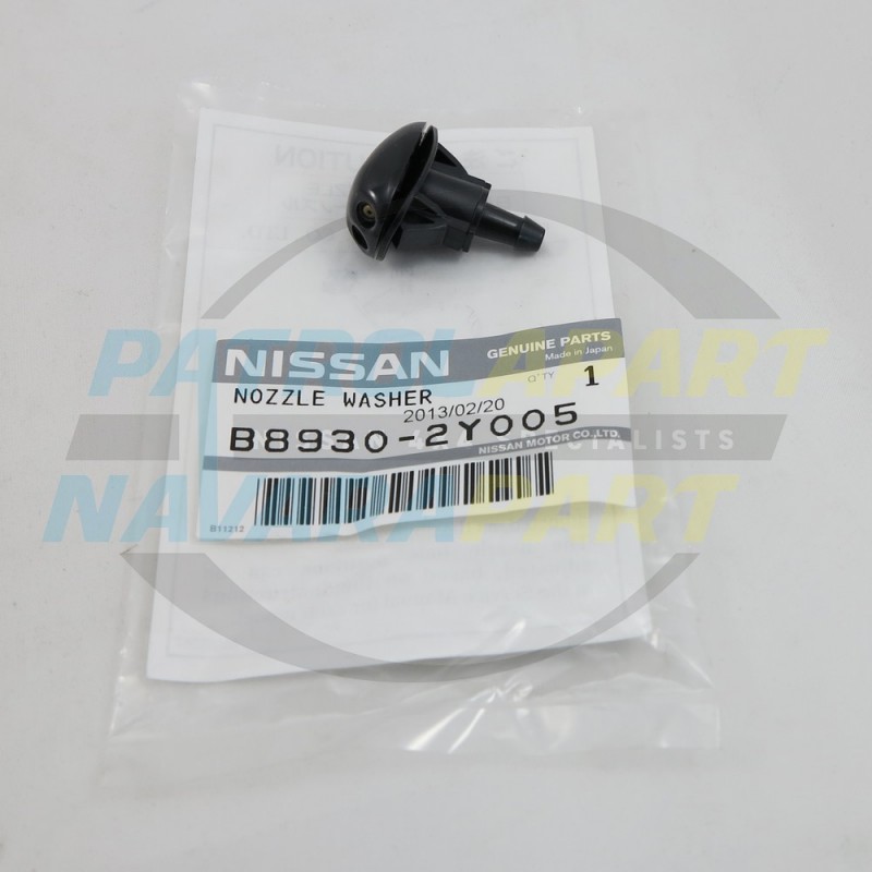 Genuine Nissan Patrol GU & Navara D22 Windscreen Bonnet Washer Jet