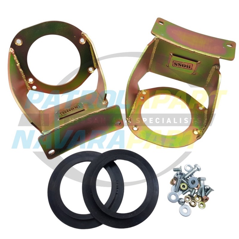 BOSS Bolt In DIY Rear Coil Tower Brace Kit for Nissan Patrol GQ GU Australian Made