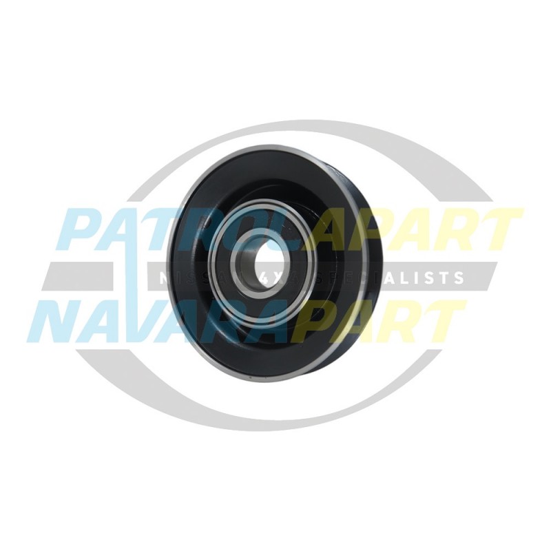 A/C AC Idler Pulley 90 X 20mm Bore fits Nissan Patrol GQ Y60