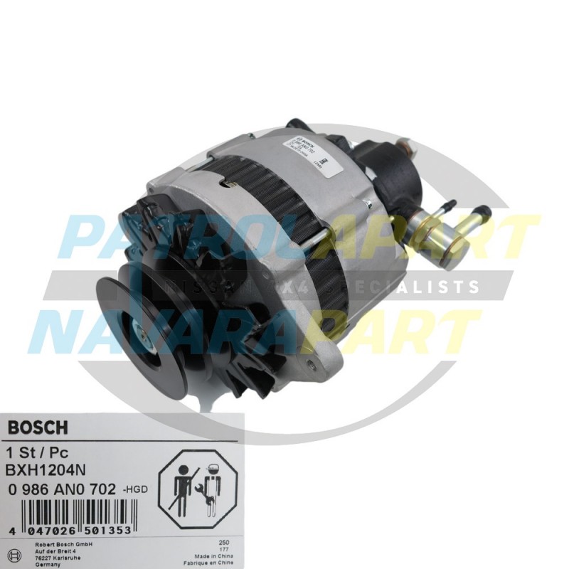 Genuine Bosch Alternator 12V 70A Suit Nissan Patrol GQ TD42