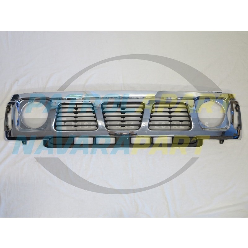 Bling Chrome Grille for Nissan Patrol GQ Y60 Series 1