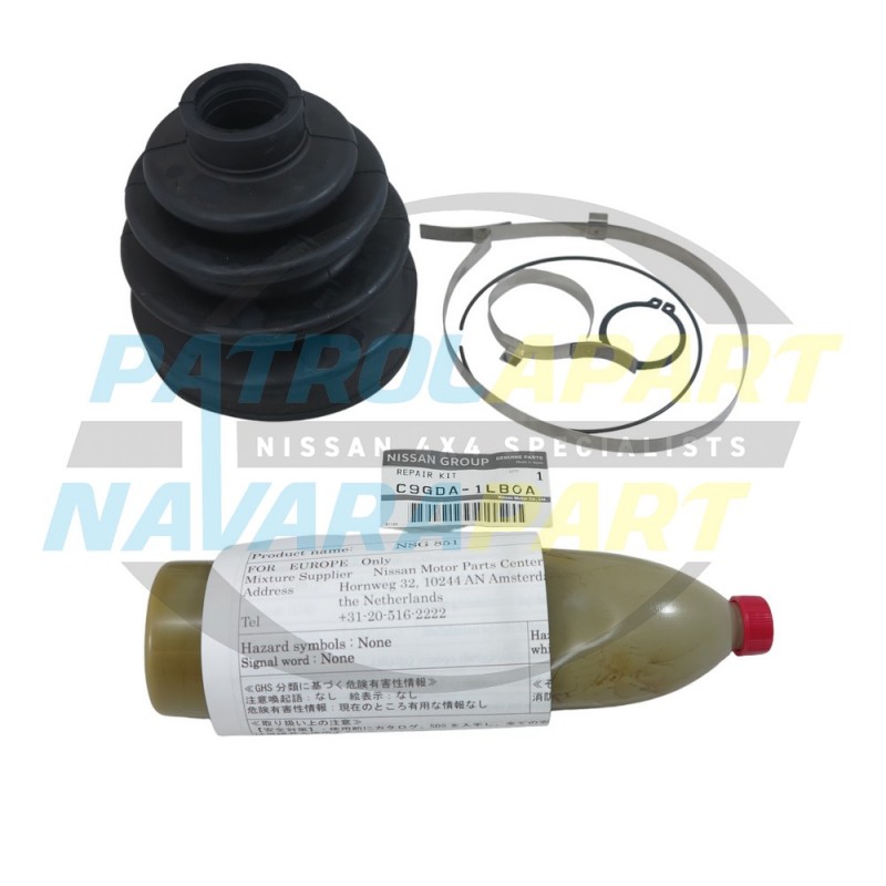 Genuine Nissan Patrol Y62 VK56 RH or LH Rear Inner CV Boot Kit