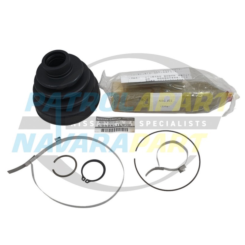 Genuine Nissan Patrol Y62 VK56 RH or LH Front Inner CV Boot Kit