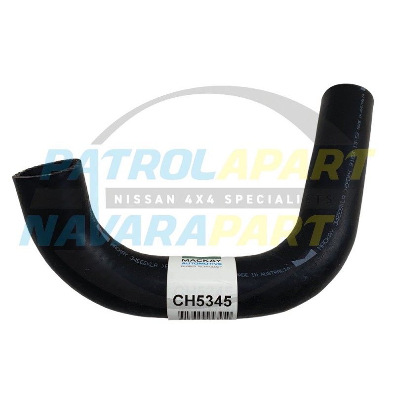 Gates Lower Radiator Hose - Engine Side for Nissan Patrol GQ RB30