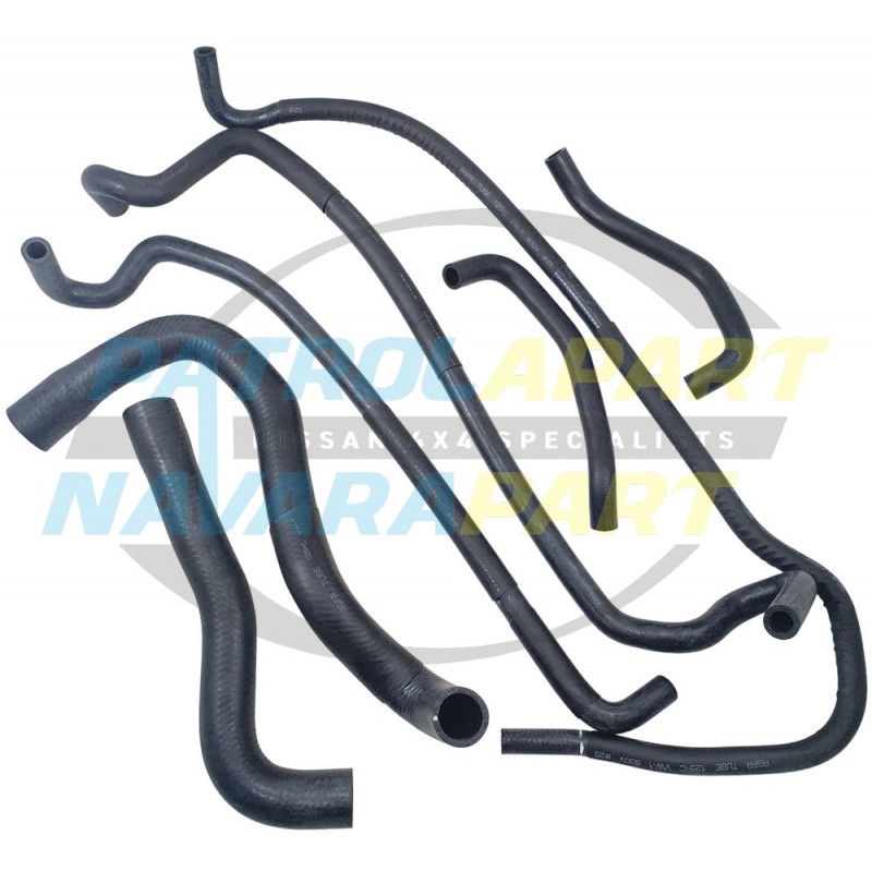 Cooling & Heater Hose Kit for Nissan Patrol GU Y61 with TD42 & TD42T Engine