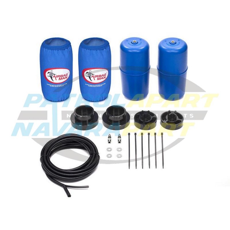 Air Bag Man High Pressure Kit for Nissan Patrol Y62 with HBMC Suspension STD Height