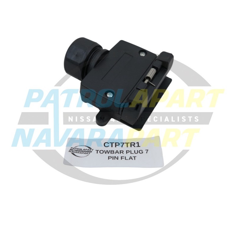 Towbar Trailer Plug 7 Pin Flat