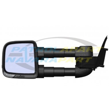 Clearview Compact Mirror Pair Suit Nissan Patrol Y62 With Snorkel