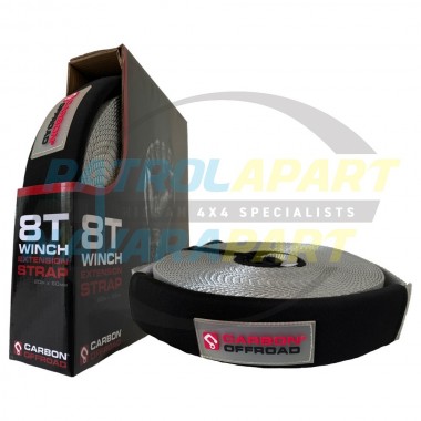 Carbon Offroad 8 Tonne x 20 metre winch extension strap