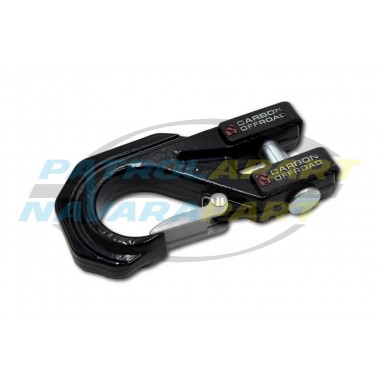 Carbon Offroad Mega Pro Winch Hook Black