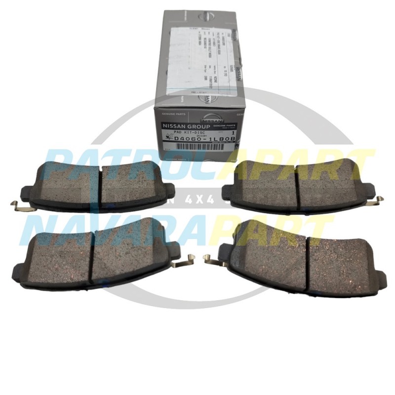 Nissan Patrol Y62 Genuine Rear Brake Pads Kit