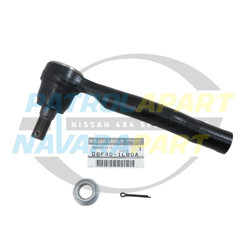 Genuine Nissan Patrol Y62 RH Right Hand Front Outer Tie Rod End