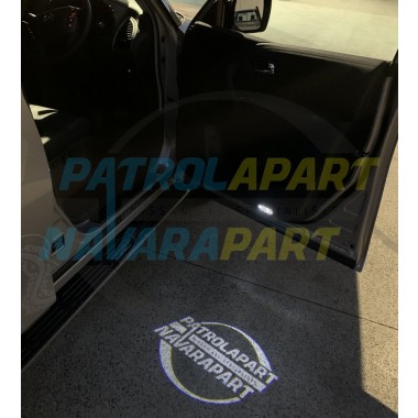 Door Light Illumination Patrolapart Emblem PAIR for Nissan Patrol Y62