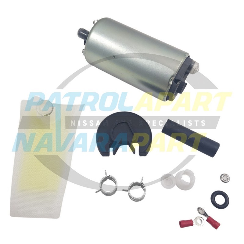 Replacement Fuel Pump with Flat Sock for Nissan Patrol GQ Y60 TB42E EFI