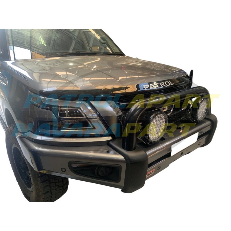 Genuine Nissan Patrol Y62 VK56 Smoked Bonnet Protector Series 5