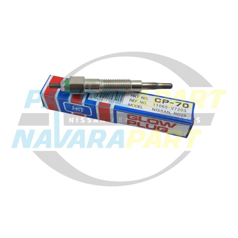 Japanese Glow Plug Single Pole for Nissan Patrol GQ RD28 (Front 3)