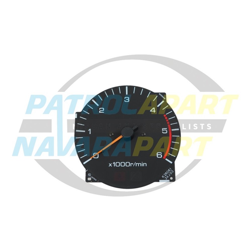 Reconditioned White Dial Tacho for Nissan Patrol GQ Y60 TB42