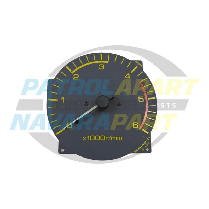 Reconditioned Yellow Dial Tacho for Nissan Patrol GQ Y60 TD42