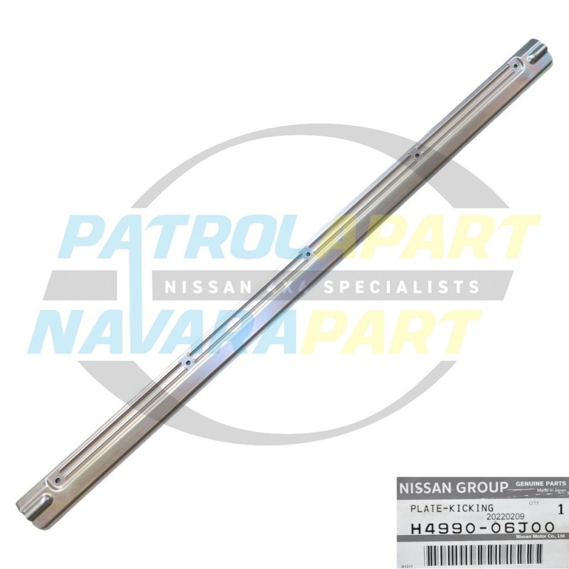 Genuine Nissan Patrol GQ Y60 Rear Cargo Mould Metal Trim