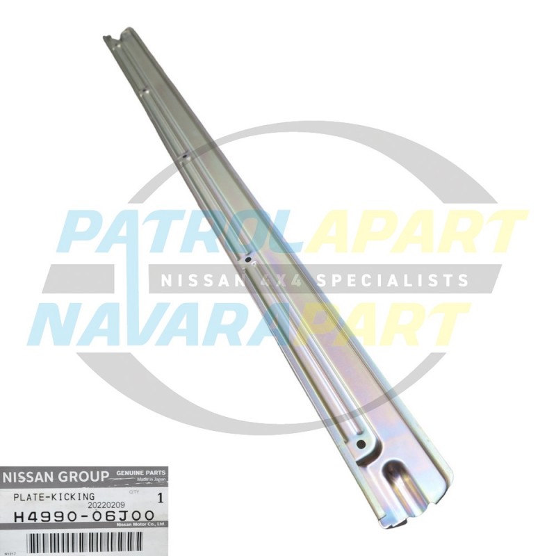 Genuine Nissan Patrol GQ Y60 Rear Cargo Mould Metal Trim