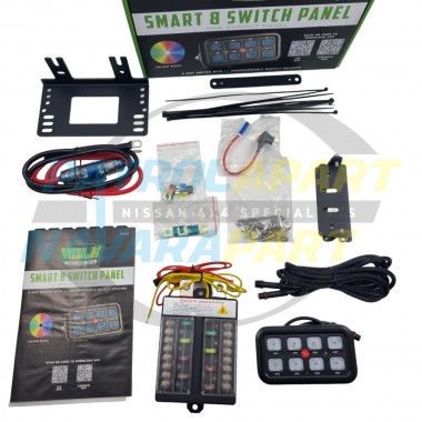 HULK SMART 8 SWITCH PANEL - 64 PROGRAMMABLE BACKLIT COLOURS