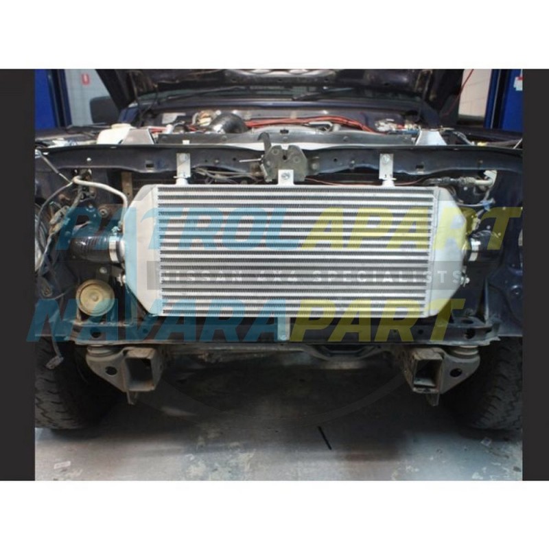 Front Mount Intercooler Kit for Nissan Patrol GQ TD42 with Low Mount Turbo