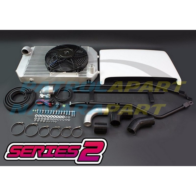 HPD Intercooler Kit Series 2 500mm x 400mm for Nissan Patrol GQ TD42