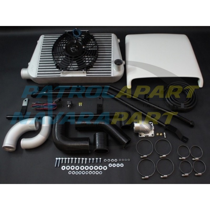 HPD Complete Intercooler Kit 450mm x 300mm for Nissan Patrol GQ TD42