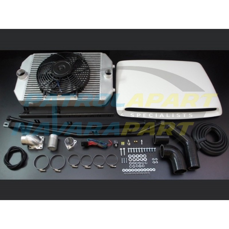 HPD  Series 2 Large Top Mount Intercooler Kit for Nissan Patrol GU Y61 TD42T