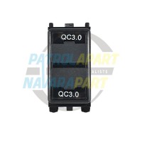 Dual USB Charge Point QC 3.0A for Nissan Patrol Y62