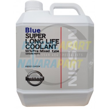 Genuine Nissan Long Life Radiator Coolant Blue Colour