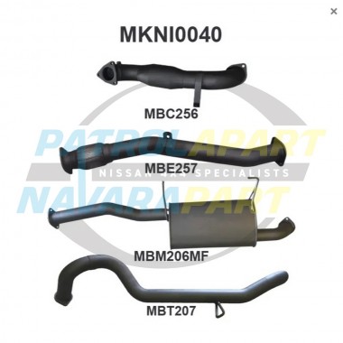 Manta Exhaust for Nissan Patrol Y61 Turbo ZD30 3