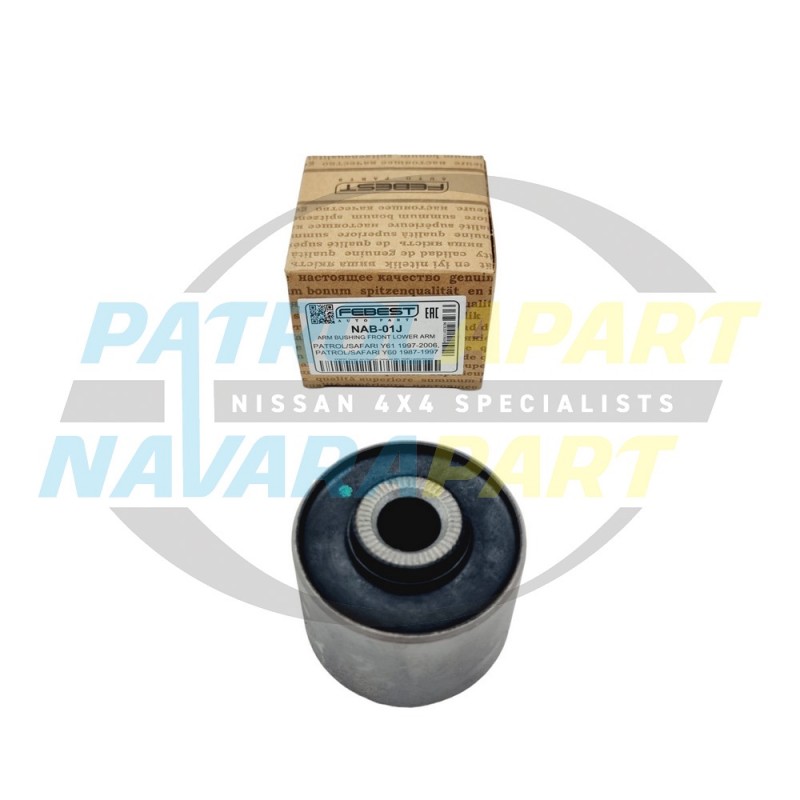 Febest Radius Arm Bush Diff End Suit Nissan Patrol GQ & GU