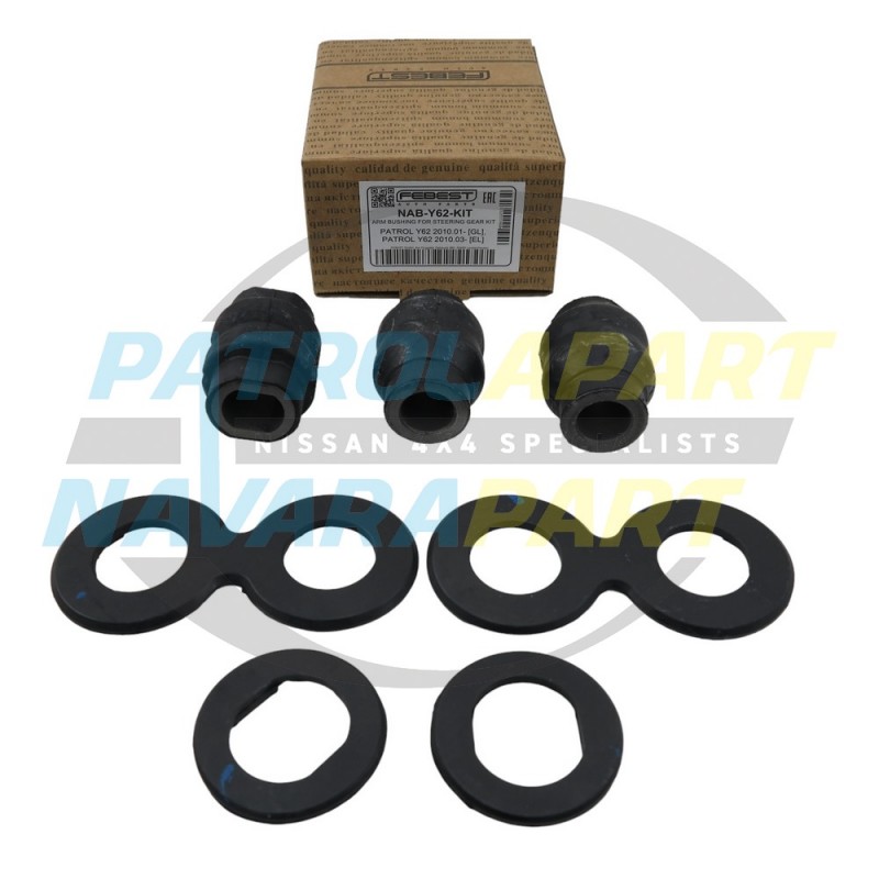 Steering Rack Mounting Bush Kit Suit Nissan Patrol Y62 VK56