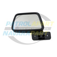 Aftermarket Manual Mirror Suit Nissan Patrol GQ Left hand Side In Black