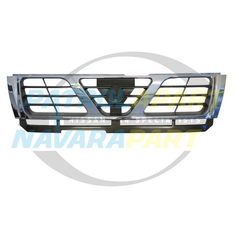 Front Chrome Grille Suits Nissan Patrol Y61 GU 1 & 2